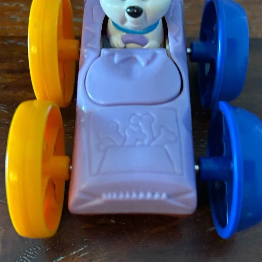 Vintage McDonald's 101 Dalmatians Flip Car Toy 1990s‎ Collectible